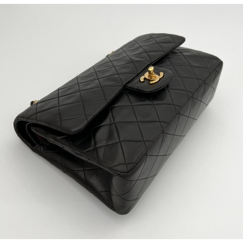 Chanel TIMELESS CROSSBODY BAG 23 linedsided watergreen leather101096  ref858617  Joli Closet
