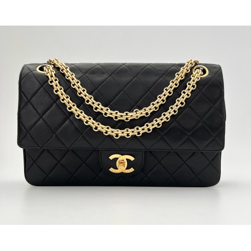 Chanel double flap black...