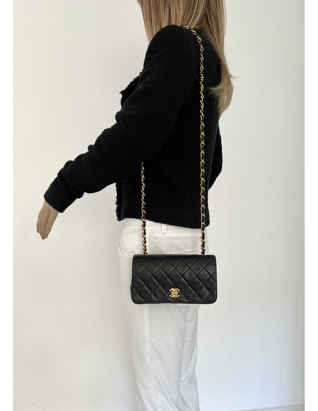 Chanel mini full flap bag vintage ref. 7692